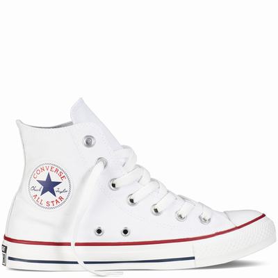 Converse Chuck Taylor All Star Classic High Tops Womens - White Shoes (107TVWSG)